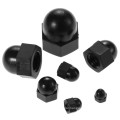 Inventory Top Selling Black & White Nylon Plastic Bolt Cover Cap